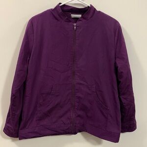 Uniform Advantage Scrubs lined jacket - see measurements for size good condition